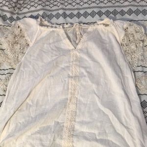 off-white old navy blouse